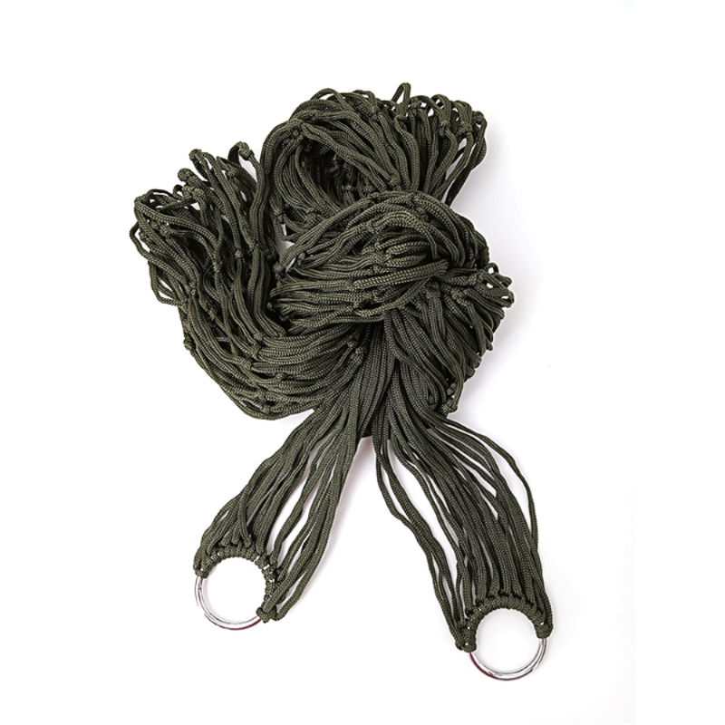 Robust Nylon Hängmatta – Ergonomisk och Multifunktionell för Utomhusbruk