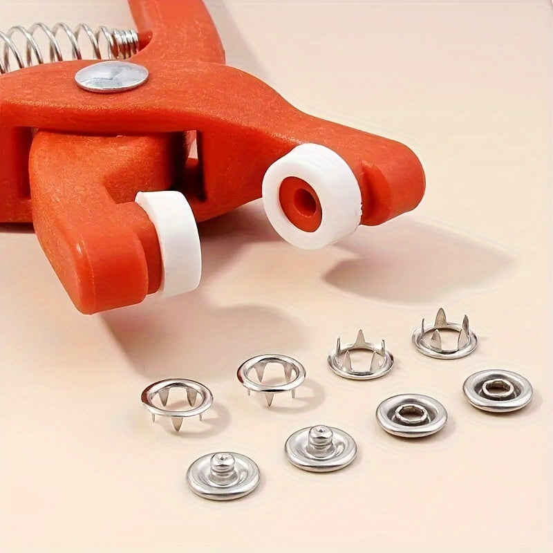 Snap Kits Set – Praktiska Tryckknappar för Kläder och DIY Hantverk