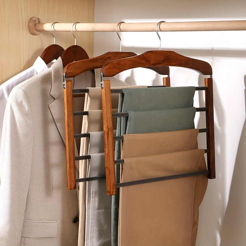 Smart Multi-Layer Byxhängare – Organisera Snabbt och Stiligt