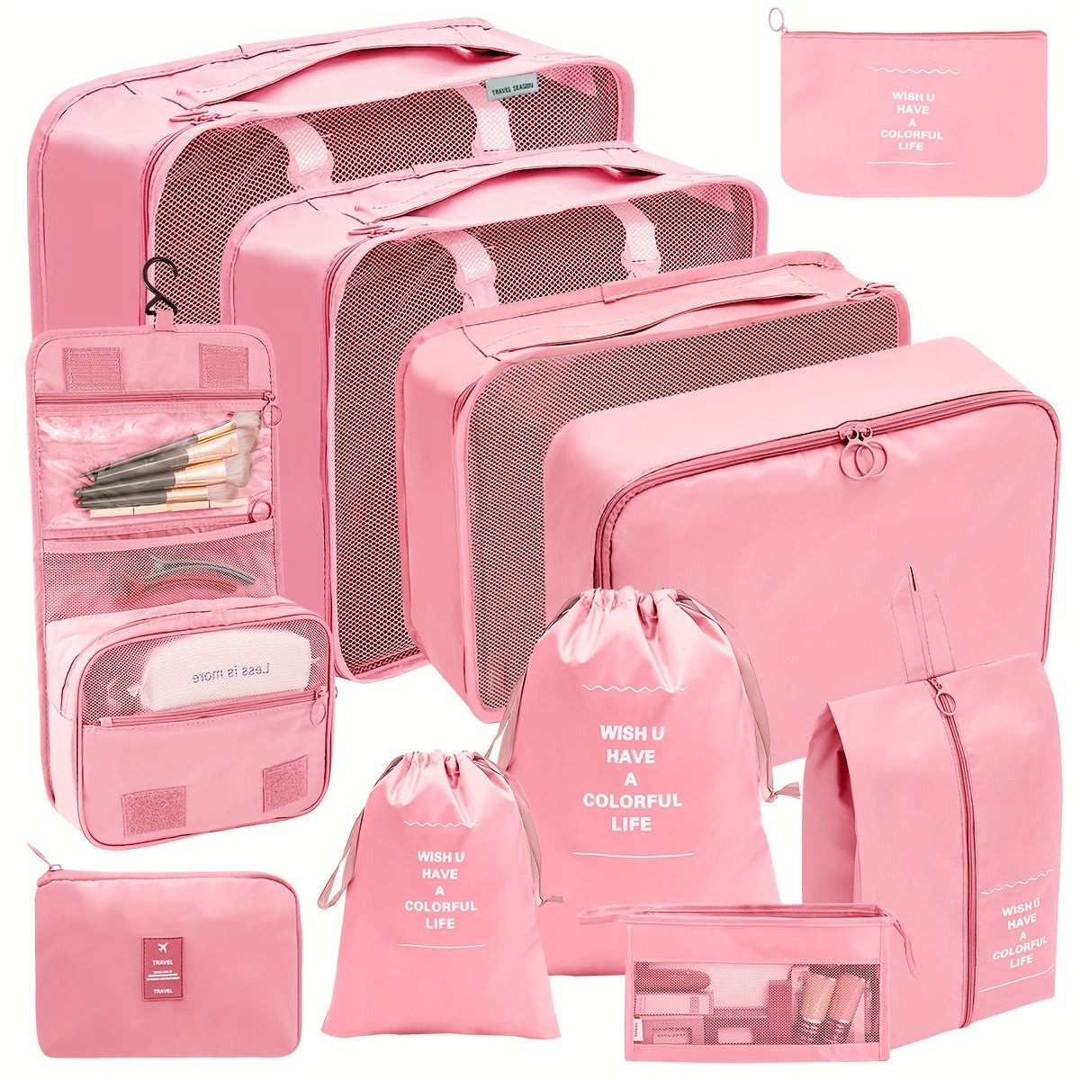 PackMate 11-delars packningsset – Organisera ditt bagage