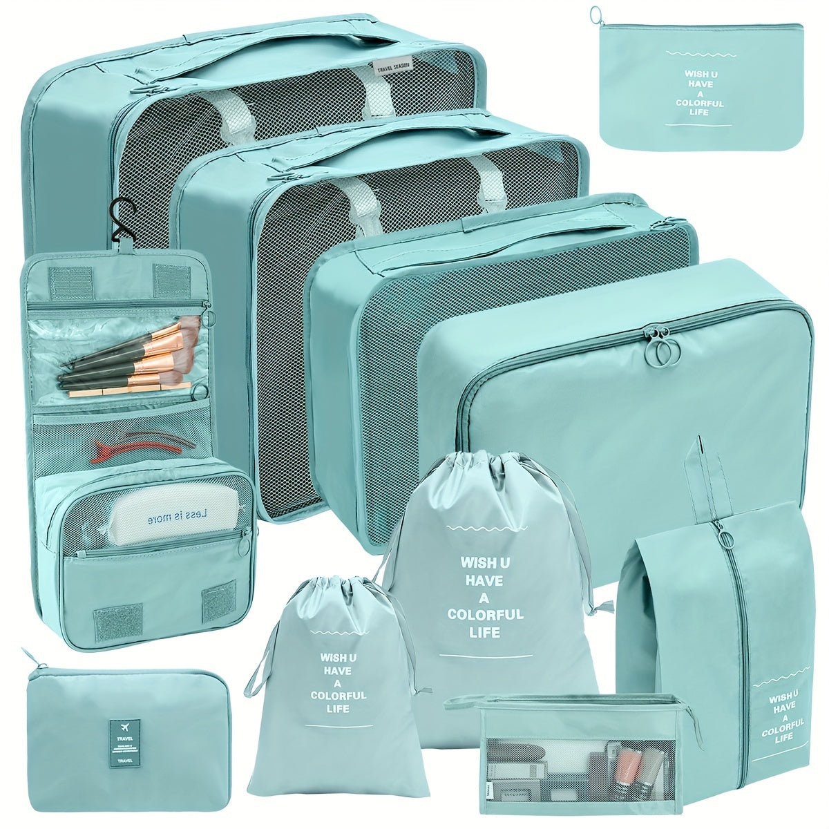 PackMate 11-delars packningsset – Organisera ditt bagage