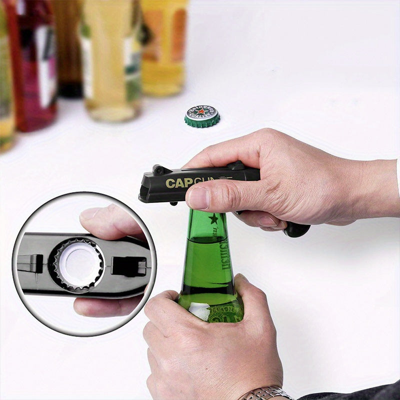 Lekfulla Kapselgun – Kreativ Pistol med Ljud- och Ljus Effekter för Fester och Spel