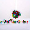 DIY Pom Poms Set – 2000 Bitar för Kreativa Hantverksprojekt
