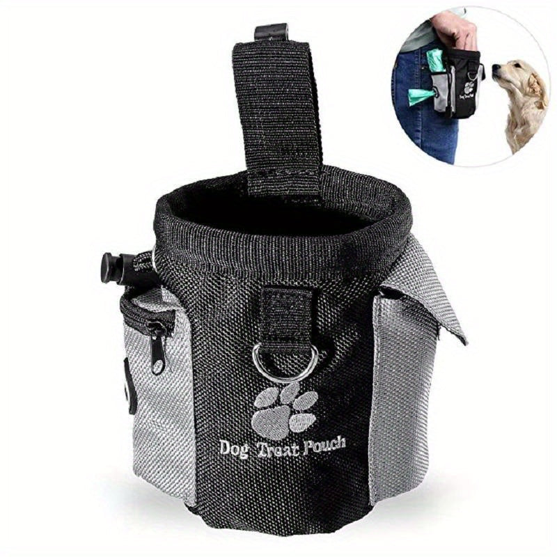 Hundgodisväska med avfallspåse dispenser – Idealisk för träning och promenader