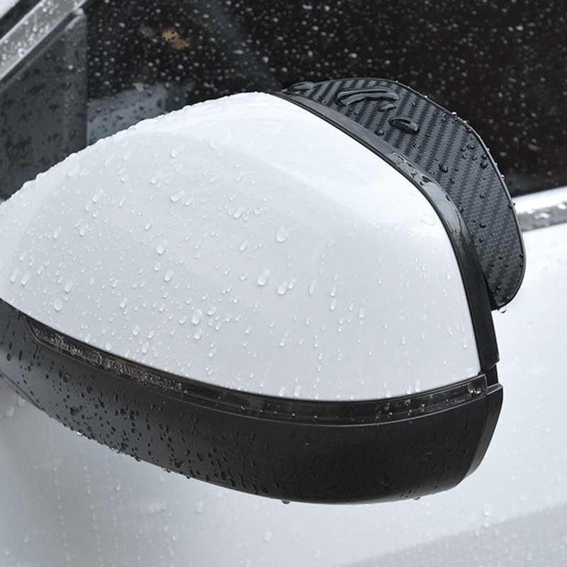 Universellt PVC-spegelskydd för regn – Vatten- och snöresistent
