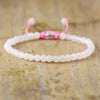 Naturliga Stenpärlor Justerbar Flätad Armband – Aisha