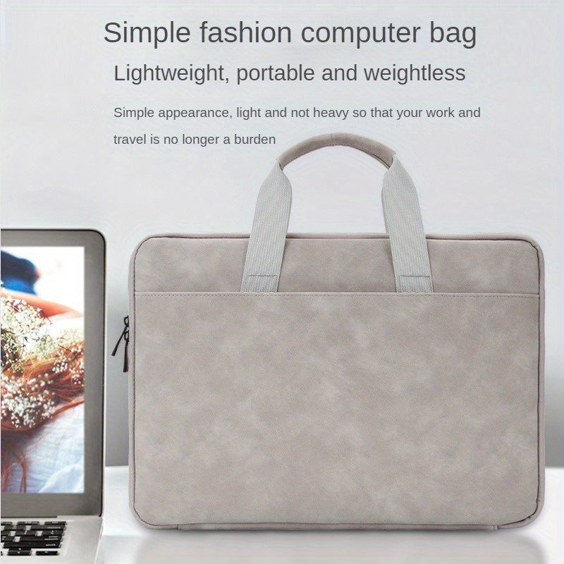 UrbanCarry PU Laptopväska – Elegant och Praktisk för Varje Arbetsdag