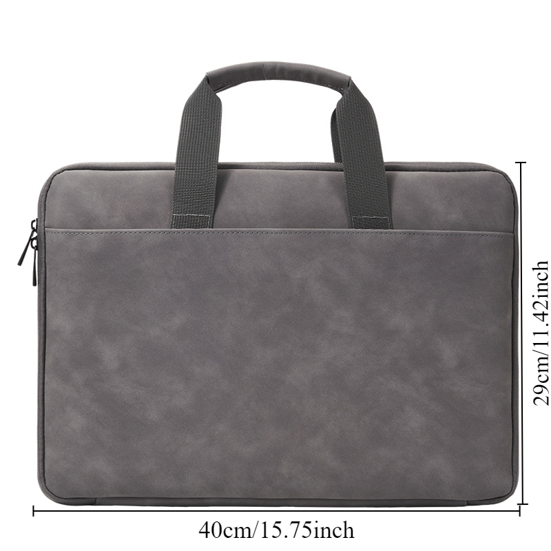 UrbanCarry PU Laptopväska – Elegant och Praktisk för Varje Arbetsdag