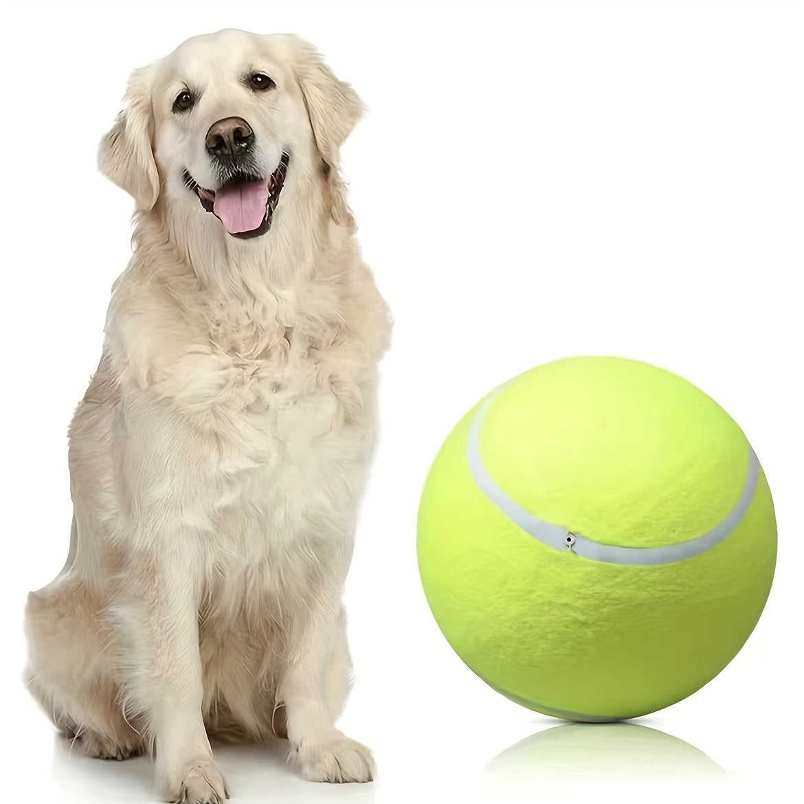 Extra hållbar stor hundtennisboll – Idealisk för utomhuslek och aktiviteter