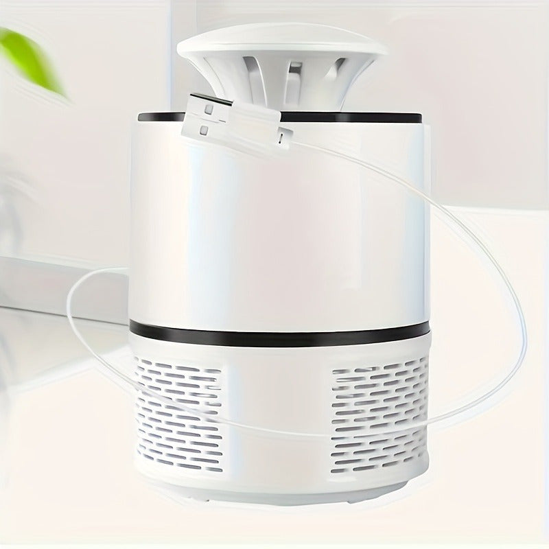 USB Tyst Mygglampa – Automatisk Insektsfångare med Blått Ljus