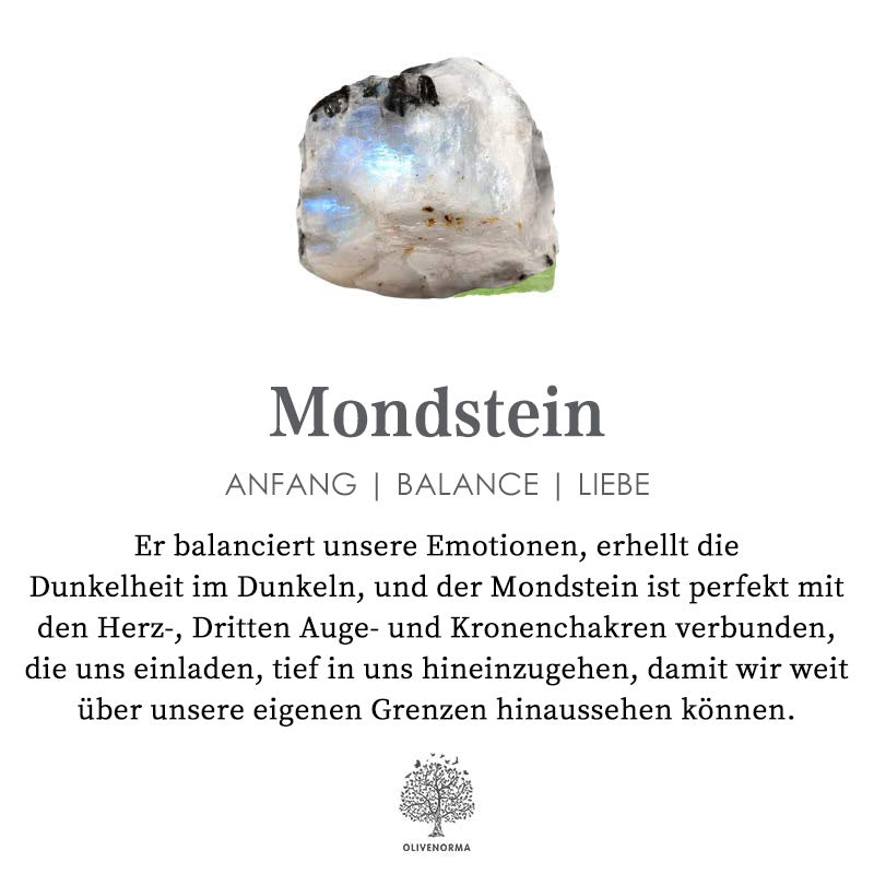 Stilren Månsten Statement Ring – Iris