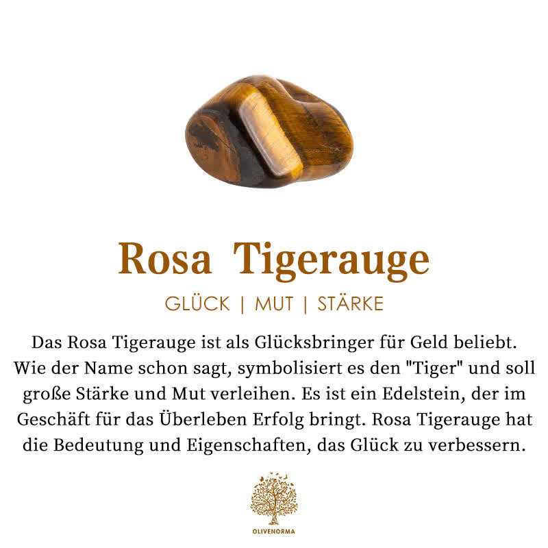 Tigeröga och Lapis Lazuli Kors Rosenkranshalsband för Män – Orion