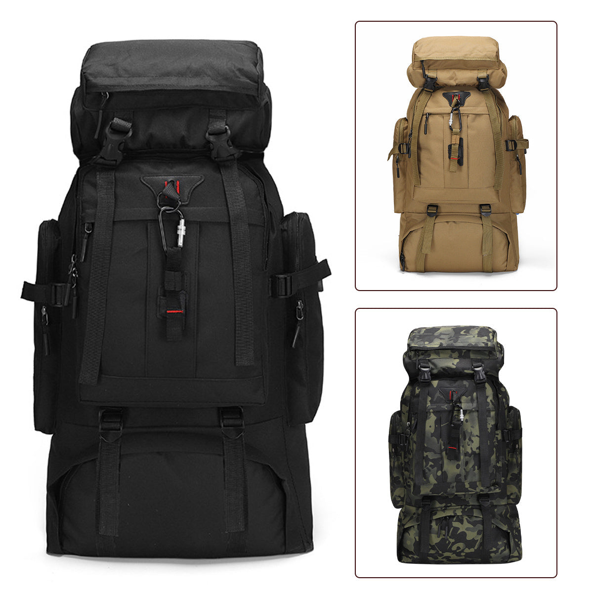 Explorer 80L Vandringsryggsäck – Robust och Mångsidig