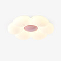 Lámpara de techo Solara Flor con seis pétalos para habitación infantil