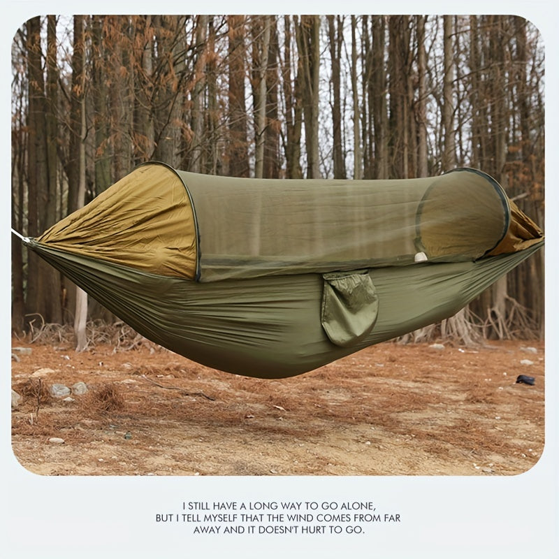 Relax Plus Anti-Myg Hammock – Säker, Rymlig och Bekväm för Utomhusbruk