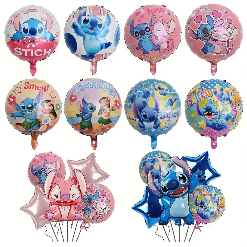 Stitch Ballongset – 5 Delar för en Magisk Fest