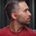 Nye vandtætte benledningshovedtelefoner stereo Bluetooth