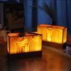 Stilren LED Bordslampa – WoodGlow