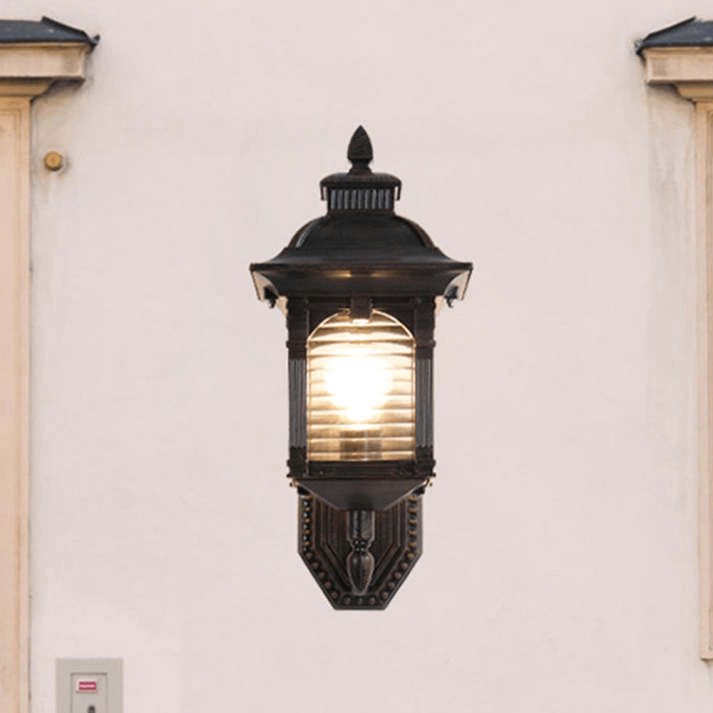 Vägglampa Utomhus - Antik Glasdesign