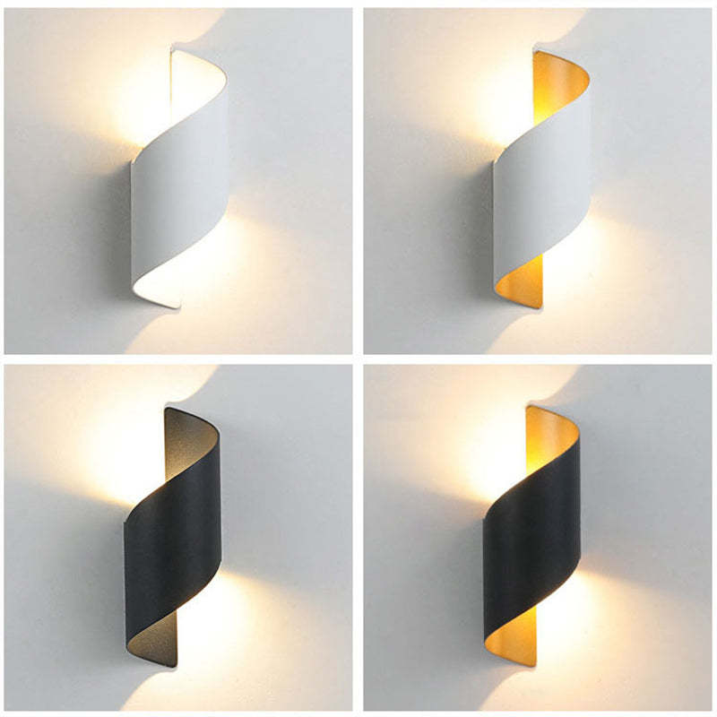 Modern Spiral LED Vägglampa - TwistLight