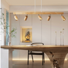 Justerbar Trä Takspotlight – EcoLux