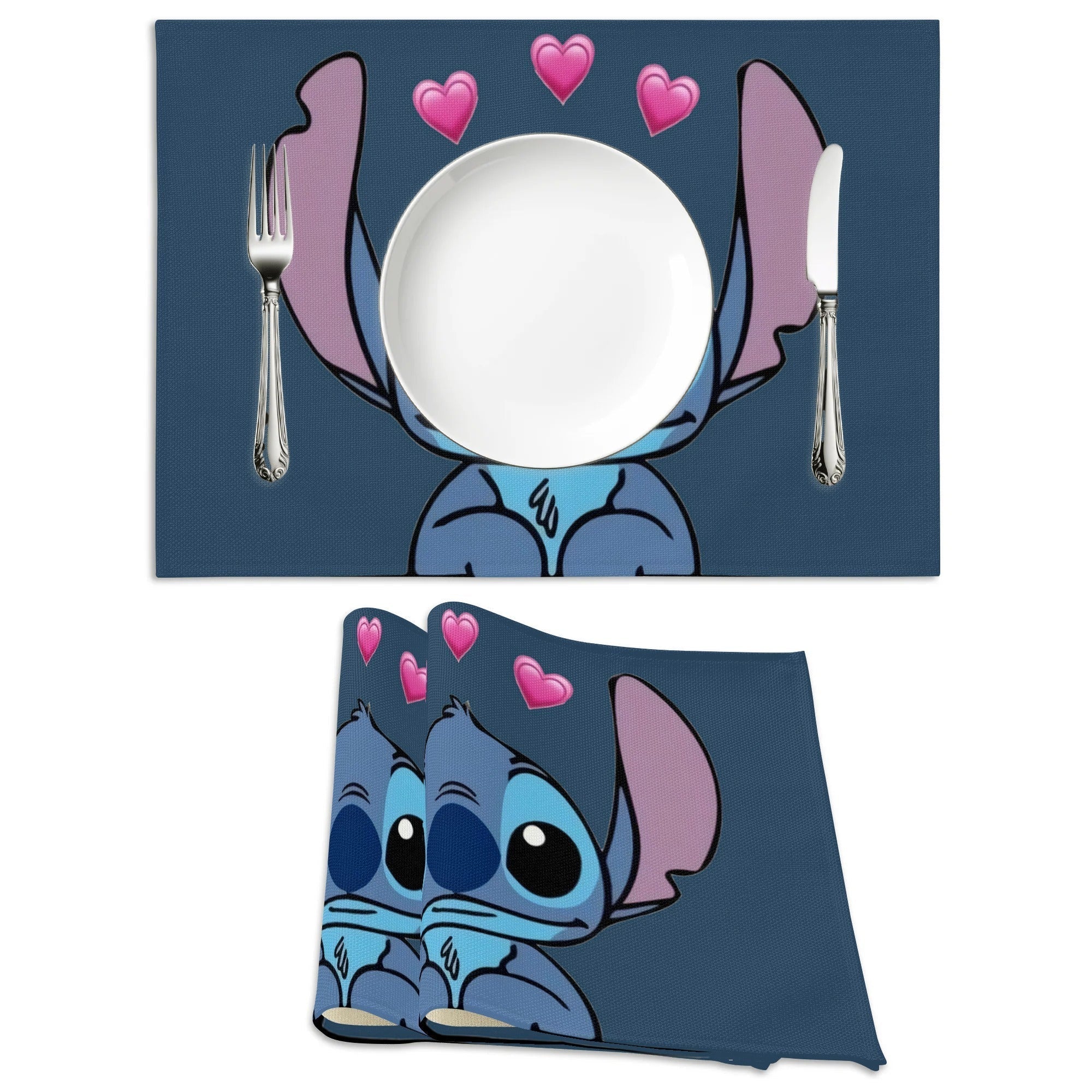 Disney Stitch Bordstablett – Söt Tecknad Figur för Kök och Bord Dekoration