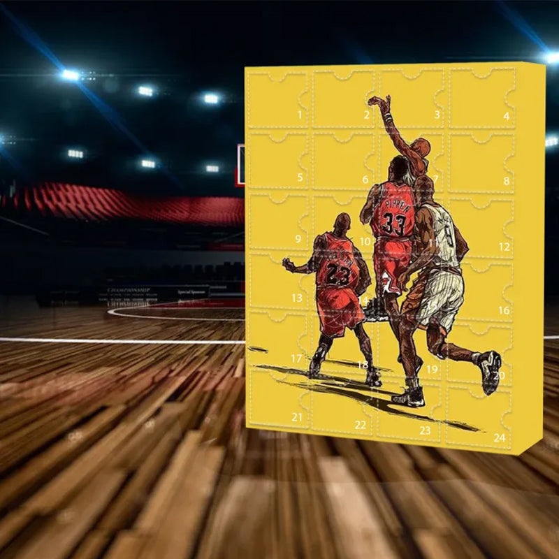 PlayMaker NBA Adventskalender | Den ultimata presenten för basketballfans med festliga NBA-tema överraskningar