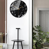 Stilren Väggklocka med Marmor Effekt – MarbleTime