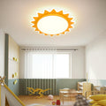 Lámpara de techo LED creativa con forma de sol