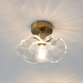 Fyrix - Glasklar Hibiscus loftslampe