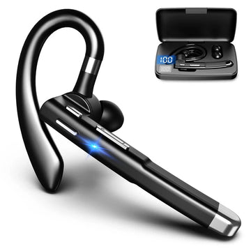Trådlös Bluetooth 5.1 Hörlur med Dubbel Mikrofon - RoadMic Pro