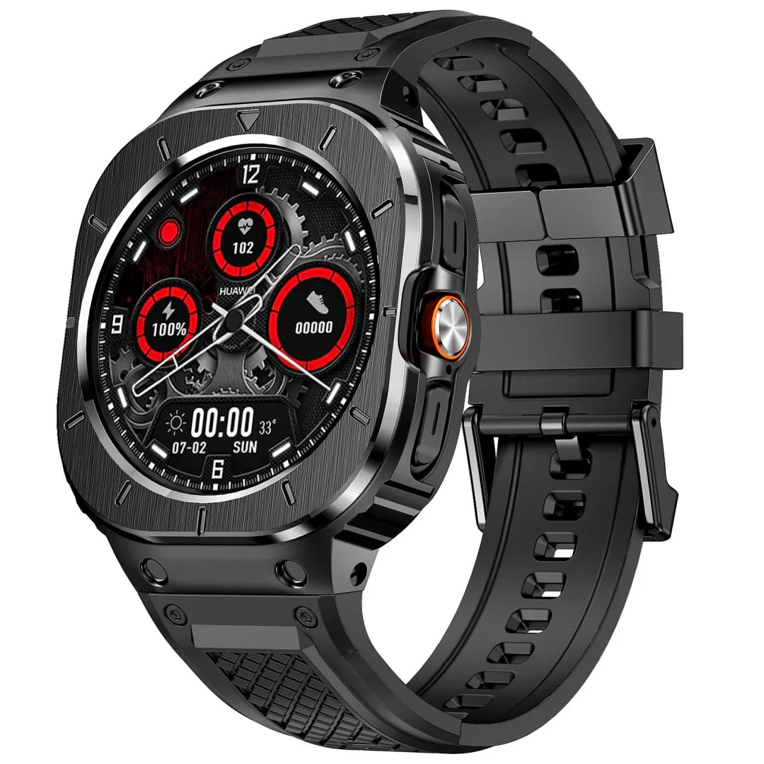 Robust Rostfri Stål Höljeset för Samsung Galaxy Watch Ultra
