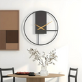 Aurum - Minimalistische Wanduhr | Stilvoll & Leise