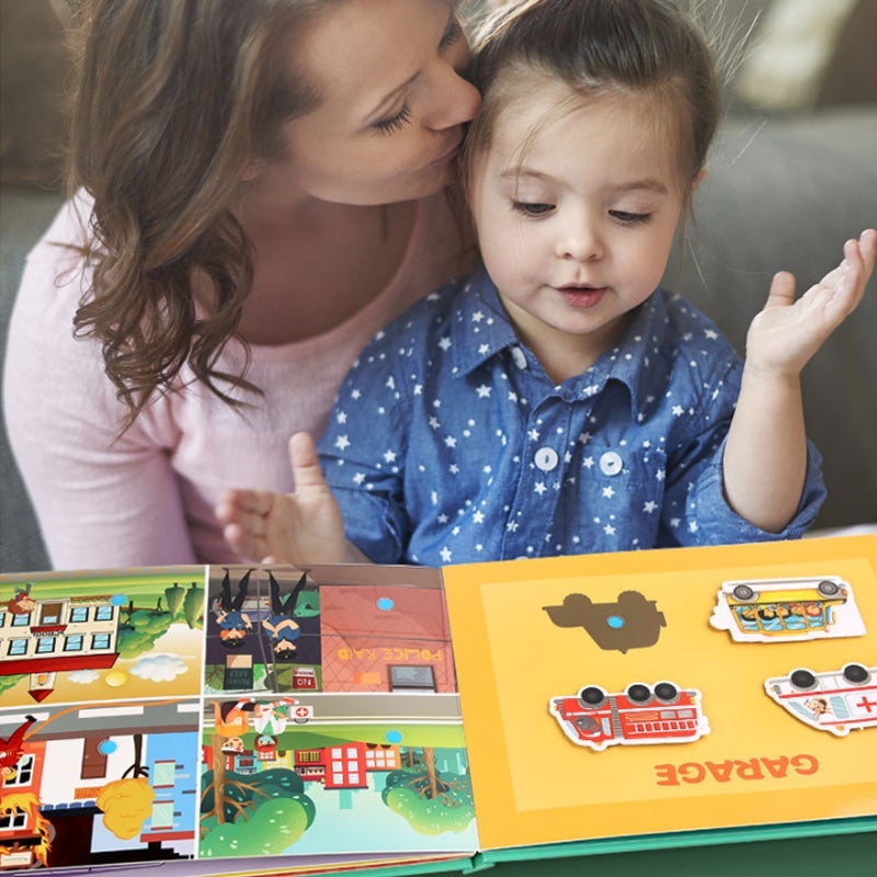 Utbildande Busy Book för Barn – LearnJoy