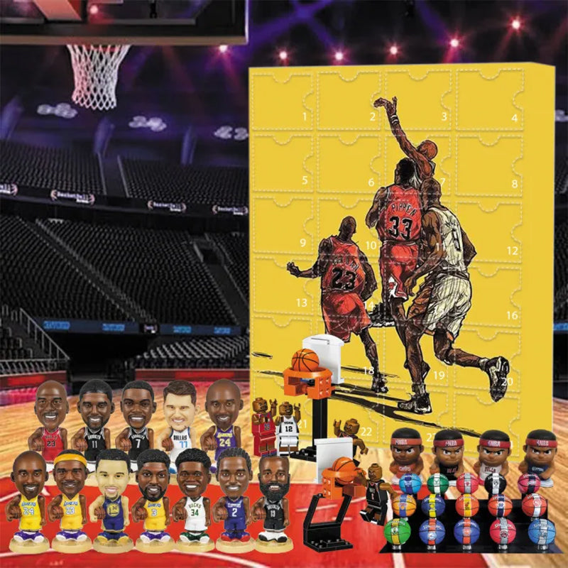PlayMaker NBA Adventskalender | Den ultimata presenten för basketballfans med festliga NBA-tema överraskningar