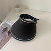 Trendig Uppvikbar Solhatt med Extra Skydd – FoldSun Pro