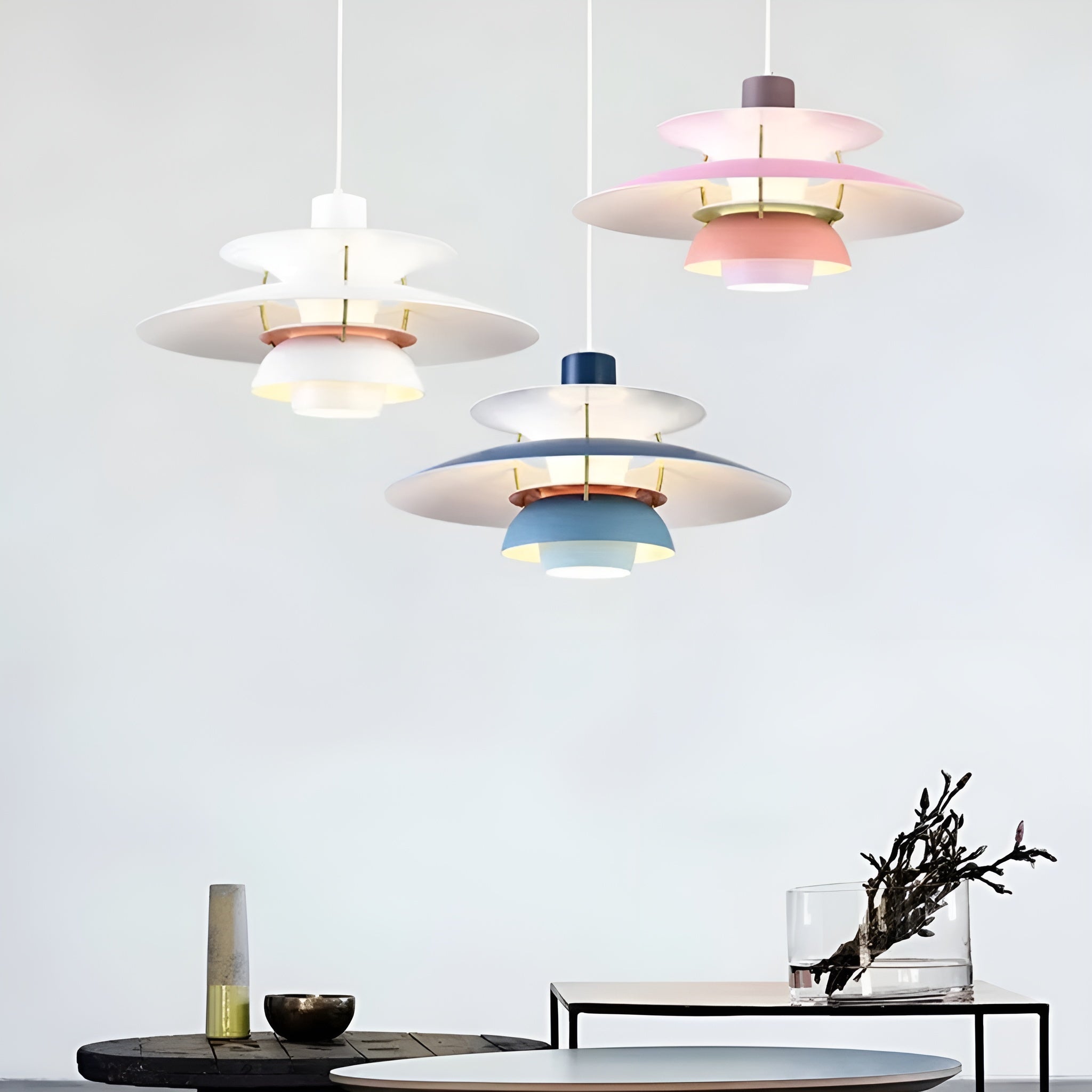 SkyGlow LED Pendellampa – Modern Skandinavisk Design med Dimmfunktion