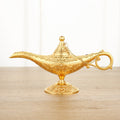 Aladdin lámpara de mesa con decoración de aleación