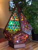 SereniShine Diamant Stjärnlampa | Justerbar bohemisk LED-lampa för ett fridfullt liv