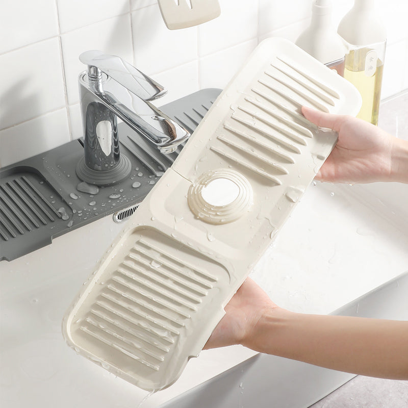 Silicone Draining Mat with Self-Draining – DripGuard