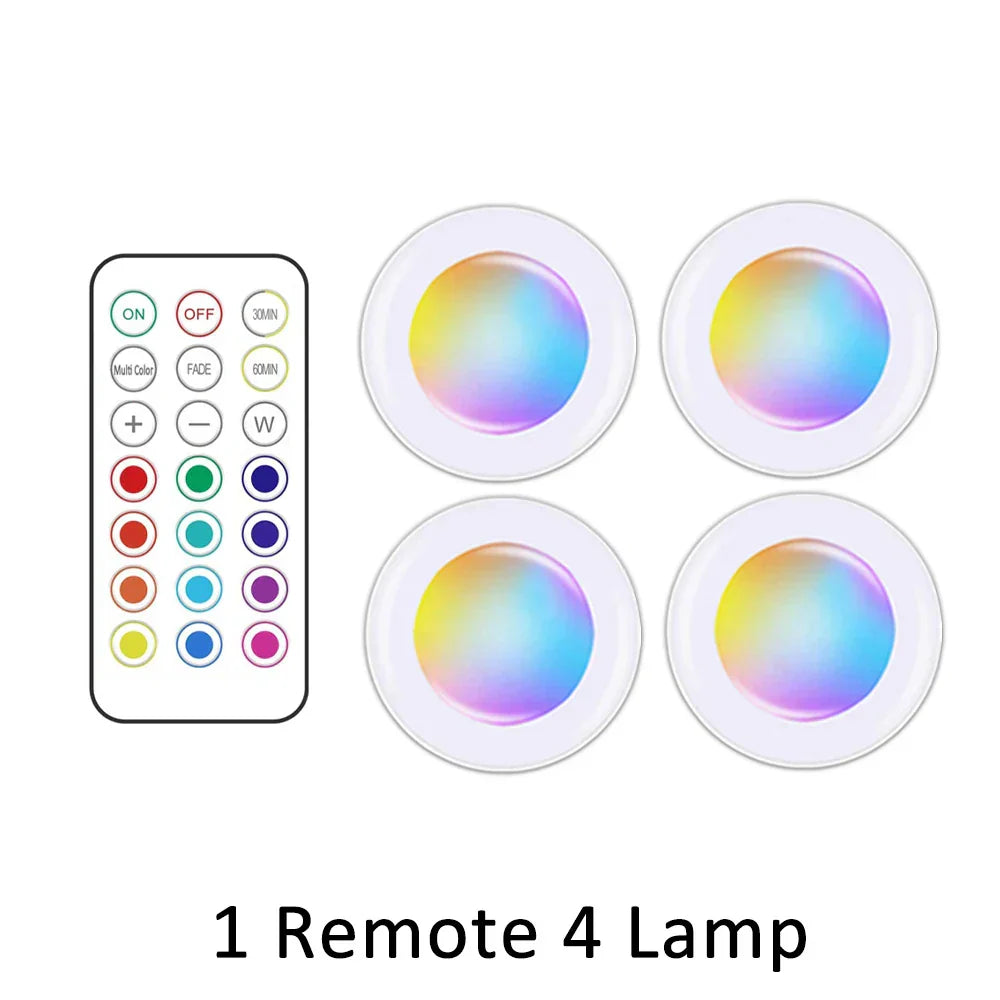 Trådlös RGB LED Under-Skåp Lampa - GlowyLed