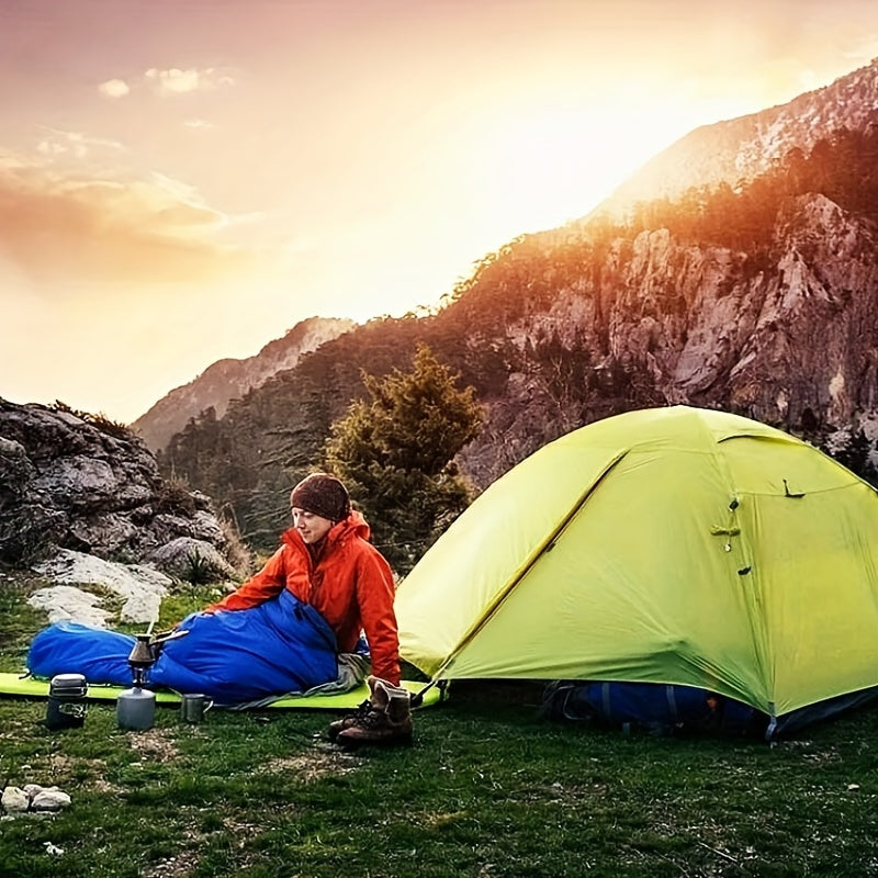 Varm Sovsäck med Huva – Perfekt för Camping och Vinteräventyr