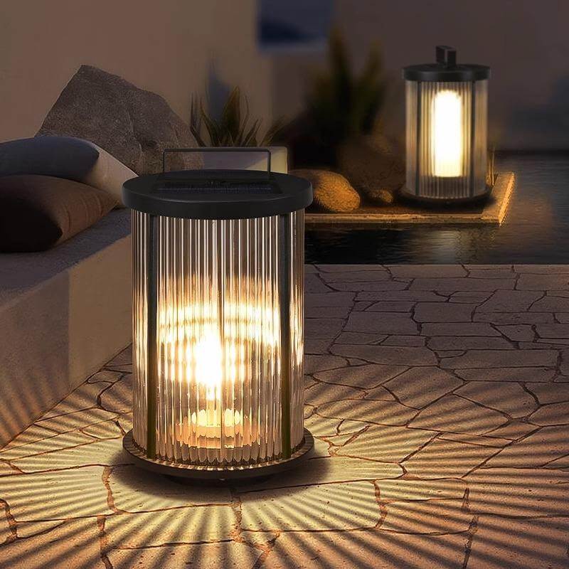 Kristallglas Utomhuslampa - Solenergi
