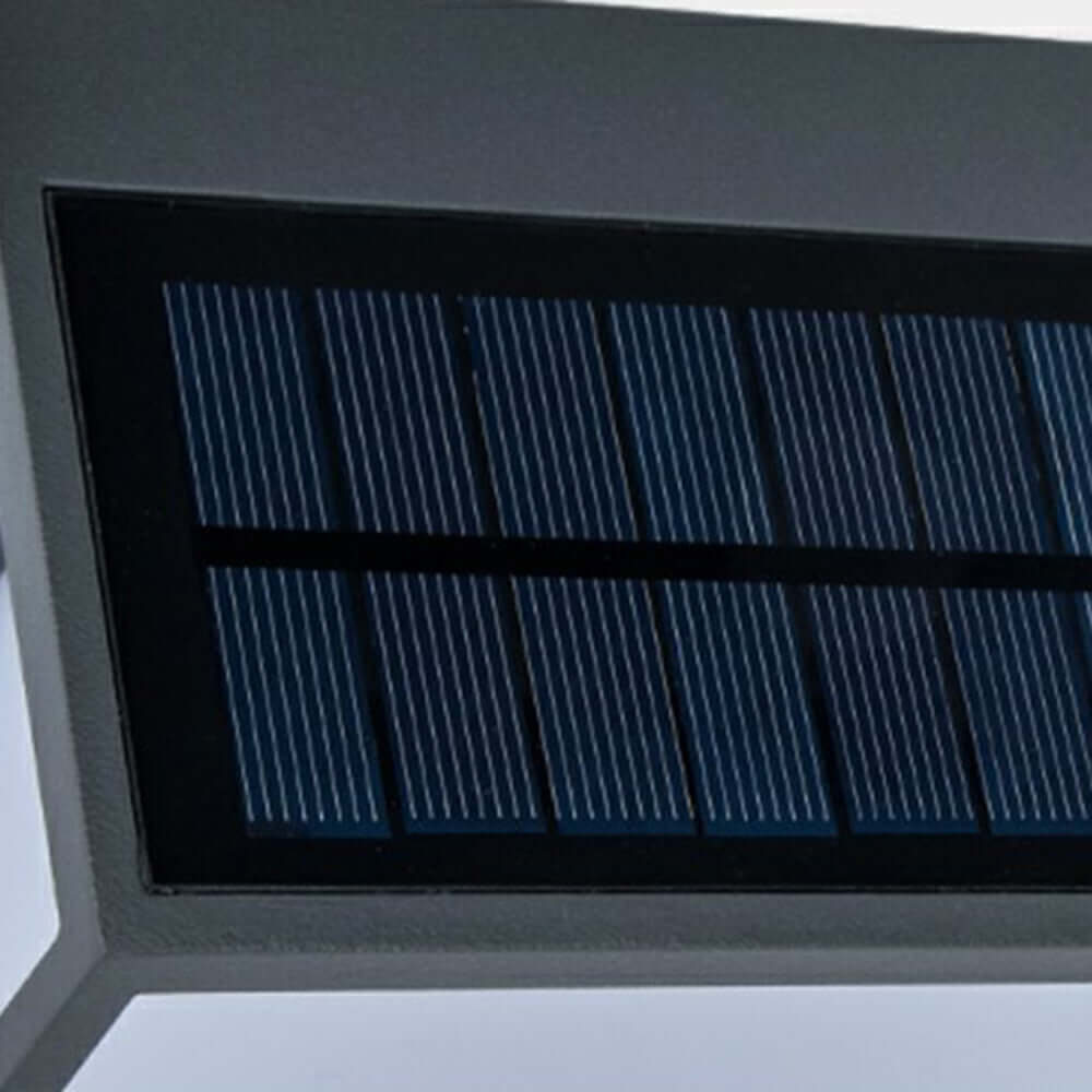 Modern Utomhusvägglampa med Solenergi & Sensor