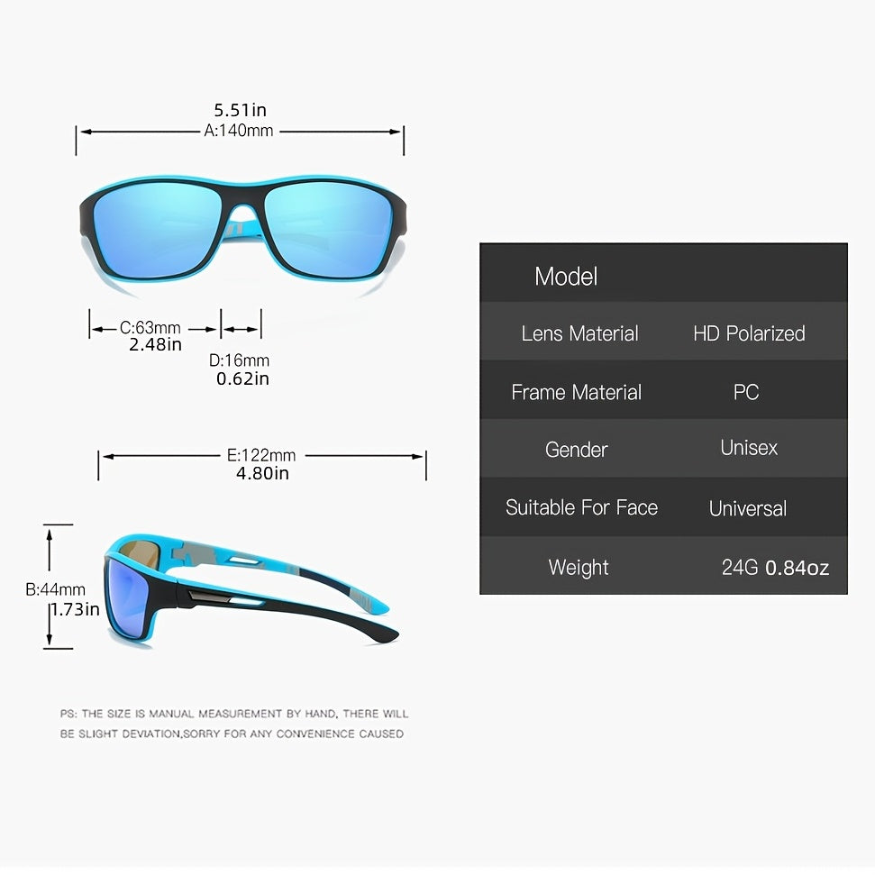 Polariserade Sportglasögon för Män – VisionX Pro