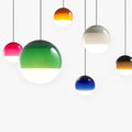 Edith Hängande Bubbla Modern Glas. Svart/Grå/Blå/Rosa. Vardagsrum