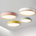 Enkel Macaron Rund Akryl LED Taklampa