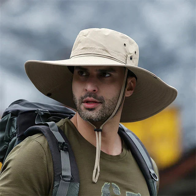 Utomhus Sommarhatt med Hakrem och Vattenavvisande Tyg – Ranger