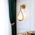 Modern 1-Ljuskälla Globe Vattendroppe Form Vägglampa 2 Design