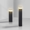 LED Utomhuslampa - Rektangulär Metall Design